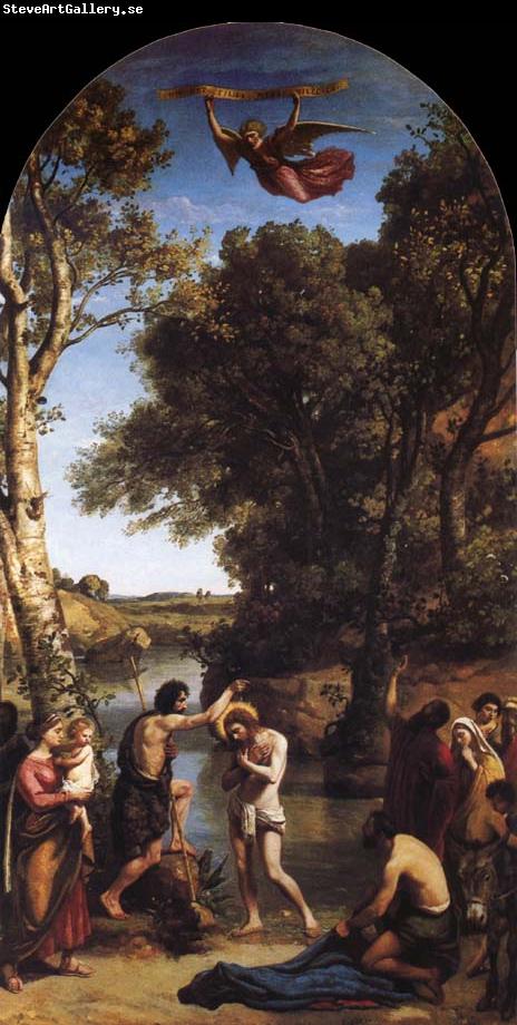 Corot Camille The Baptism of Christ